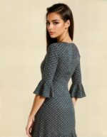 Anna Green Paisley Tiered Mini Dress - Image 2